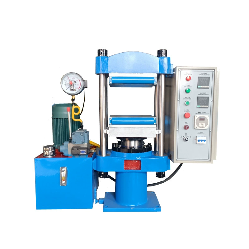 25 тонн пластиковых гранул для изготовления сплайна электронагревательный пресс небольшой плоский вулканизатор для испытания вулканизатор