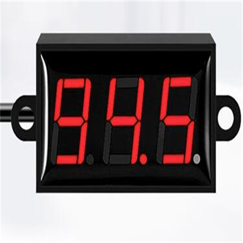 0.56寸三防电压表0-100V3线3位数显/数字电压表防水防尘防震直流