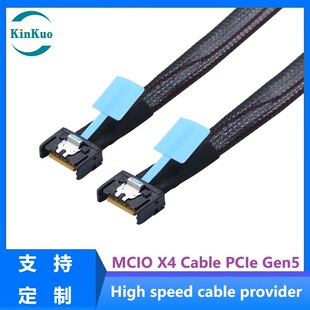 KinKuo MCIO 4i 38Pin ���پ��| PCIe Gen5 0.5��