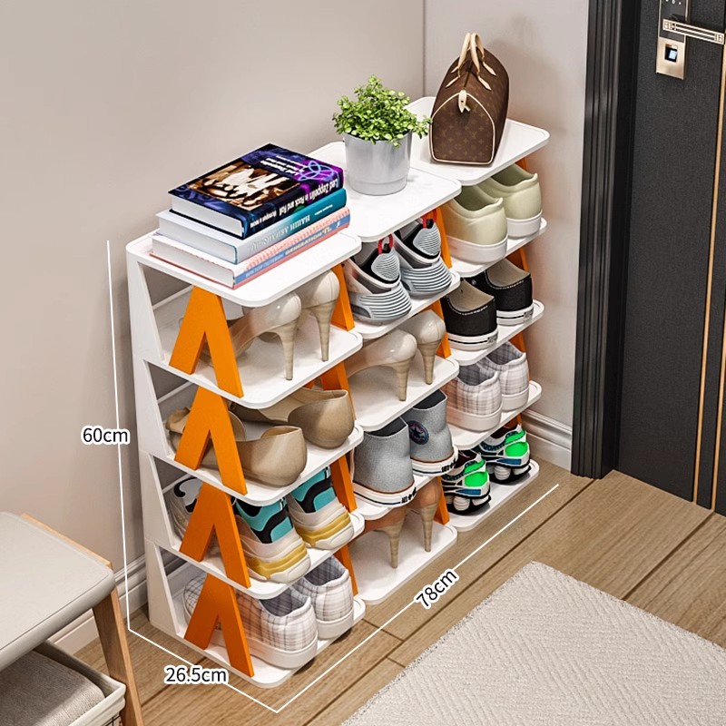 3열 5겹 - 바이브런트 오렌지 [다양한 신발 수납에 추천] ₩