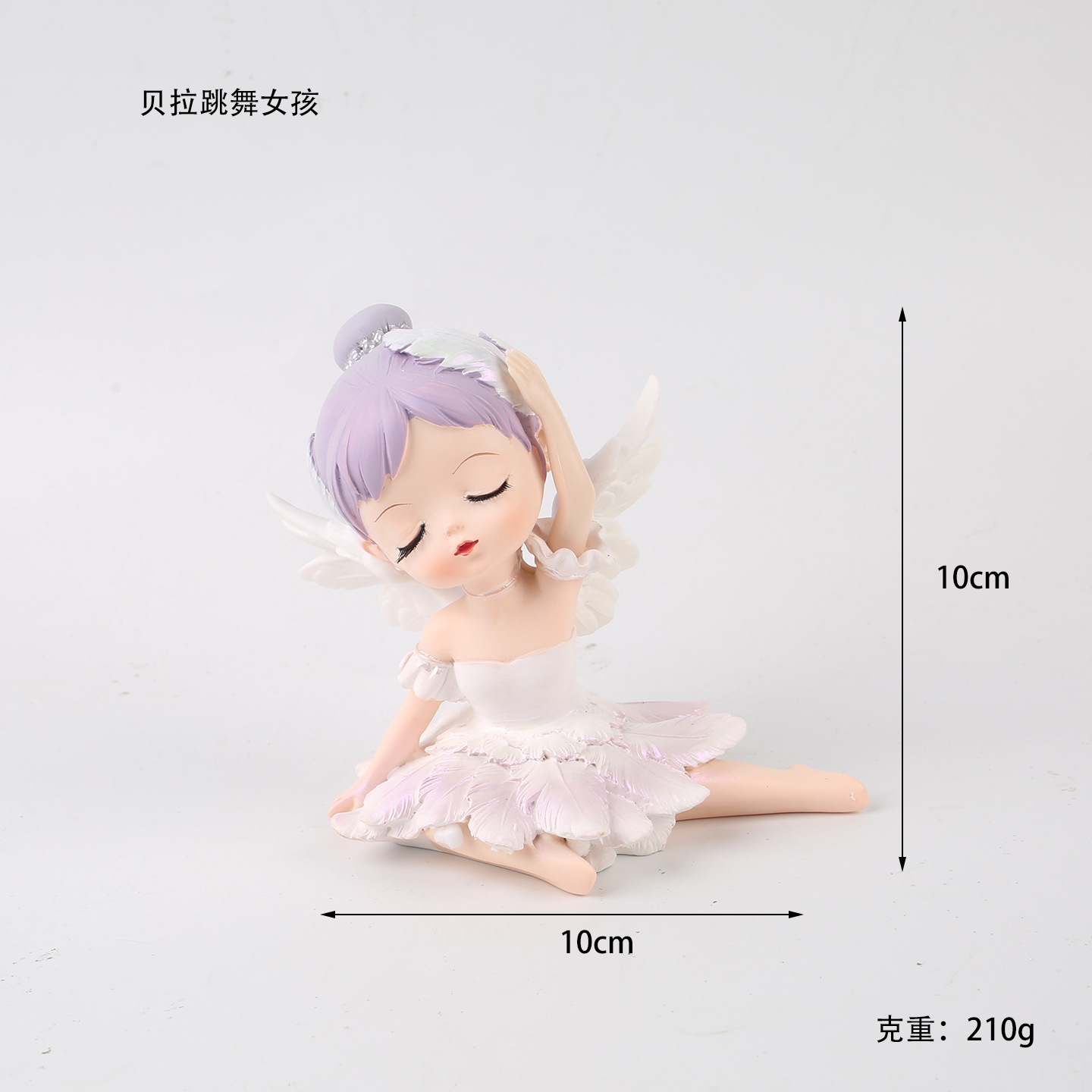 Bella Ballet Girl Creativity Decoration Home Decoration Dormitory Regalos de artesanía