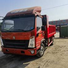 重汽豪沃蓝牌平板拖车价格(大泵自卸车福田箱式车出口