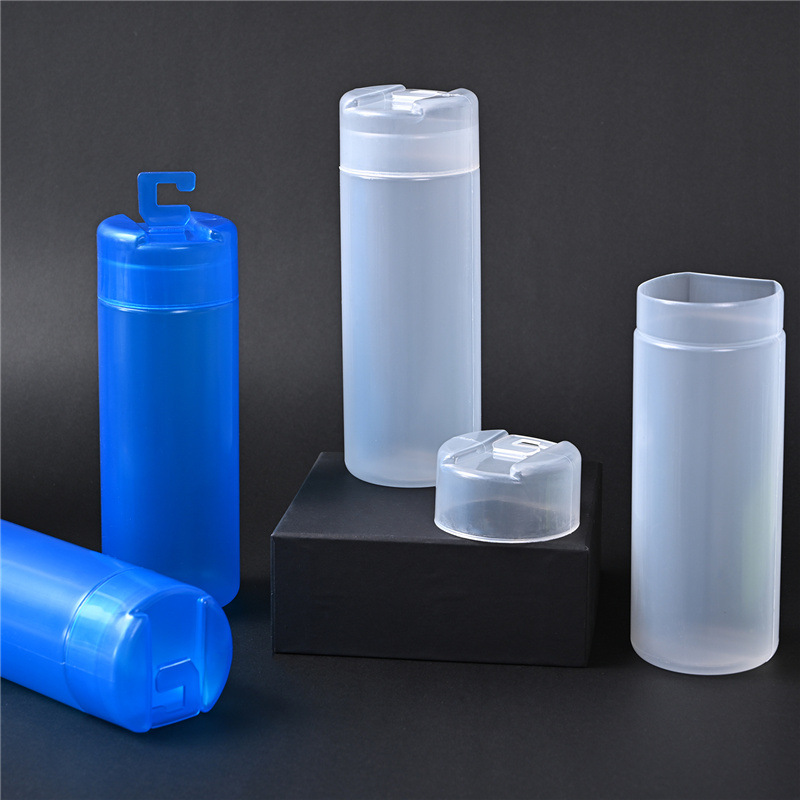 塑料包装筒毛巾包装筒 冷感运动冰巾透明包装筒可定模型亚马逊