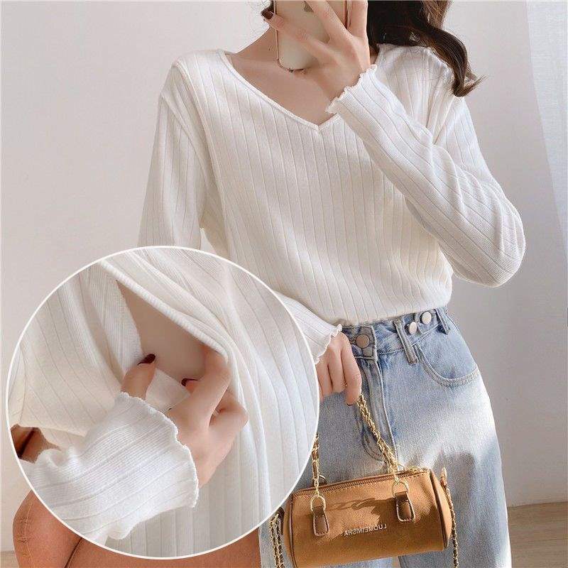 冬季哺乳上衣近时尚辣妈款外穿春装打底衫喂奶期衣服v领潮妈|undefined