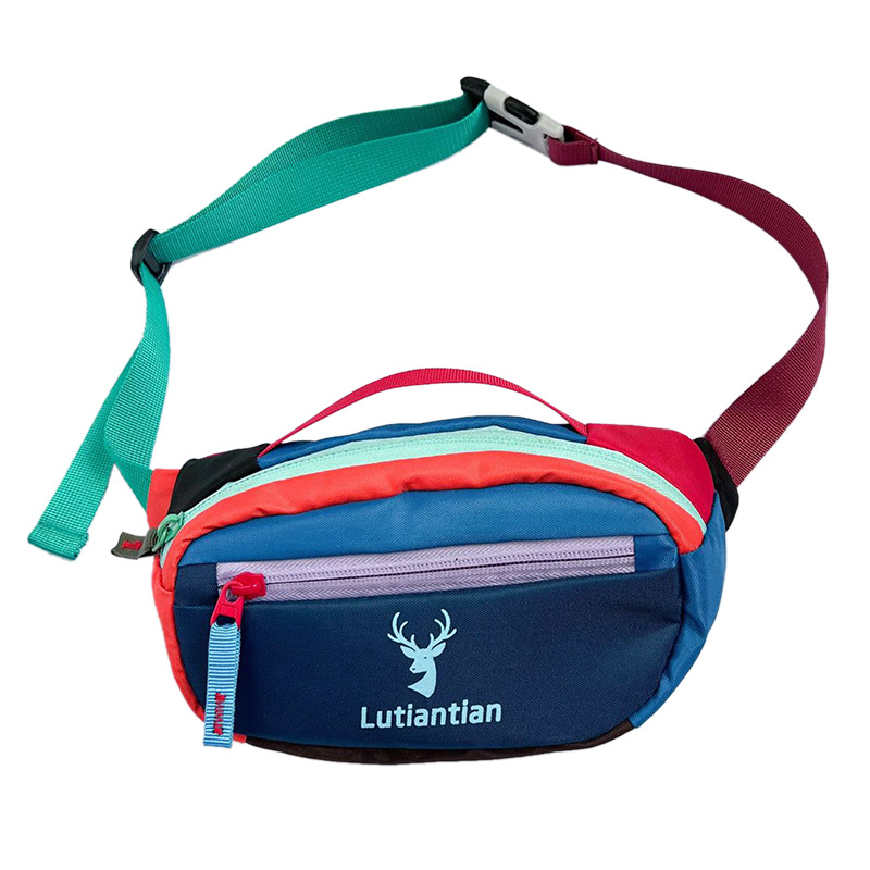 Bolsos de pecho para niños y niñas de tendencia de la moda coreana, letras de estilo occidental, lindos bolsillos de bebé de ciervo, nuevos bolsos para niños de comercio exterior