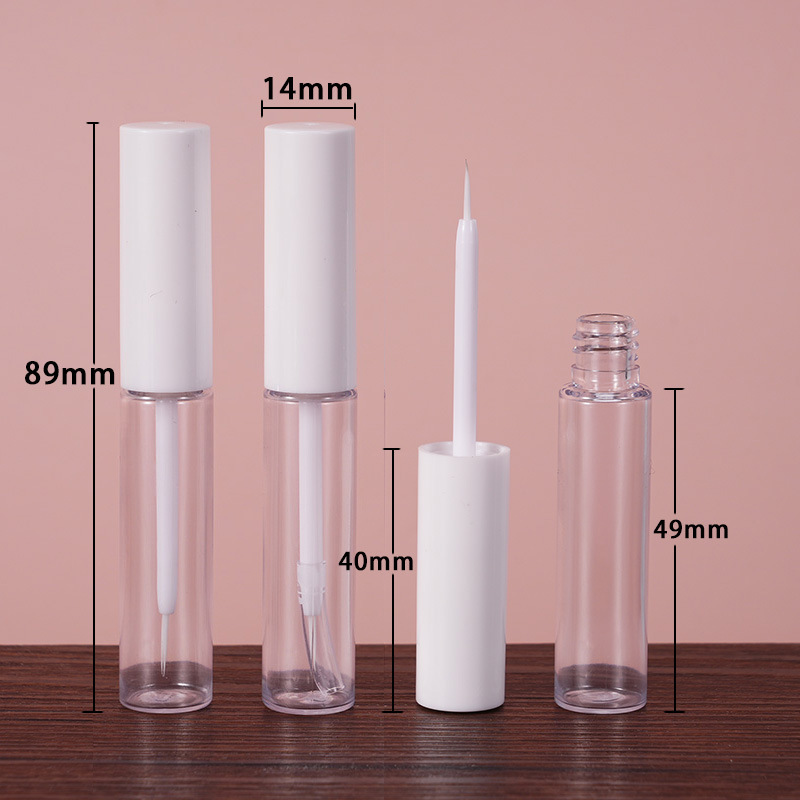 89x14mm睫毛胶水瓶5ml自嫁接睫毛胶水双眼皮定型液注拉吹透明瓶