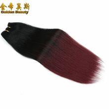 18inch Yaki�l��ֱ�lJINA���w���޼ٰlsynthetic Straight bundle