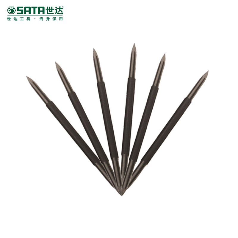 世达 93461高速钢制小型三角形刮刀