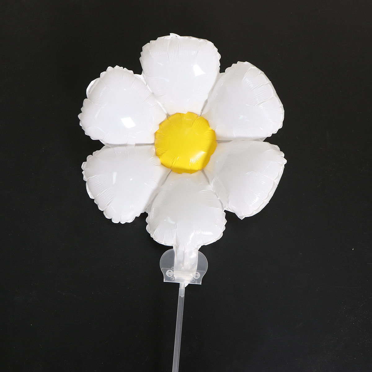 Polo de abrazadera de globo Polo de abrazadera de globo transfronteriza 40cm de abrazadera de mano de PVC transparente Polo de globo de aluminio