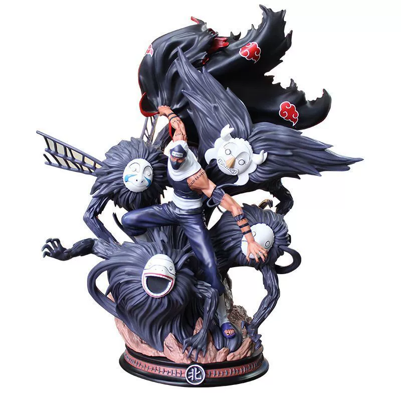 Набор фигур (JM-STUDIO) Naruto Akatsuki коллекция, PVC-фигуры 32–44 см, пакет с несколькими персонажами