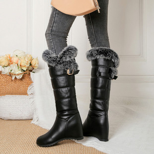 �������_�����Ӻ�ůѩ��ѥ�Ӷ��¿���ë�߸�Ůѥ��Ͳѥ��ɫ��ѥ