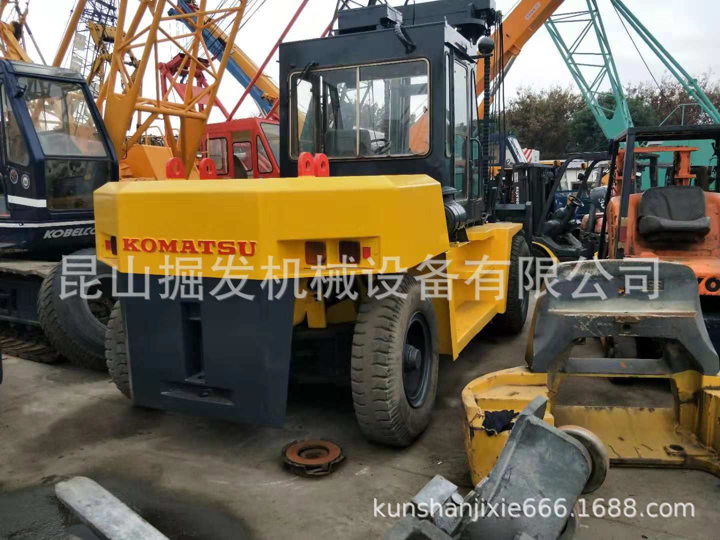 二手小松15吨柴油叉车 小松16吨叉车 TCM20吨叉车