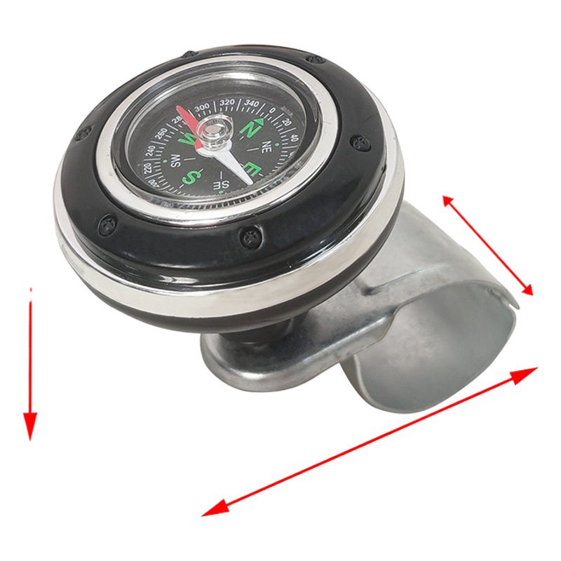 【Cross-Border Hot Item】Car Steering Wheel Power Ball Multifunctional Compass Truck Labor-Saving Steering Assist Wholesale