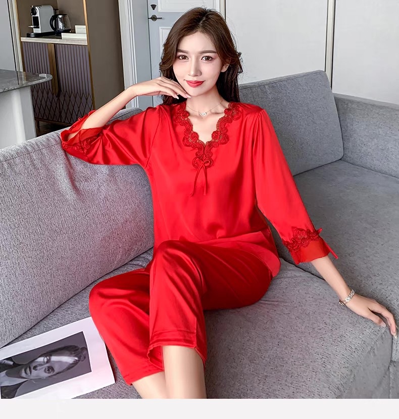 506 빨간색 상의 + 바지