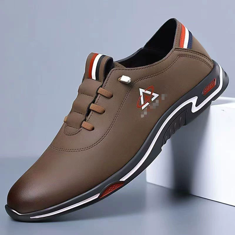 Breathable universal non-slip shoes for leather shoes for leisure, trend of season, soft sole