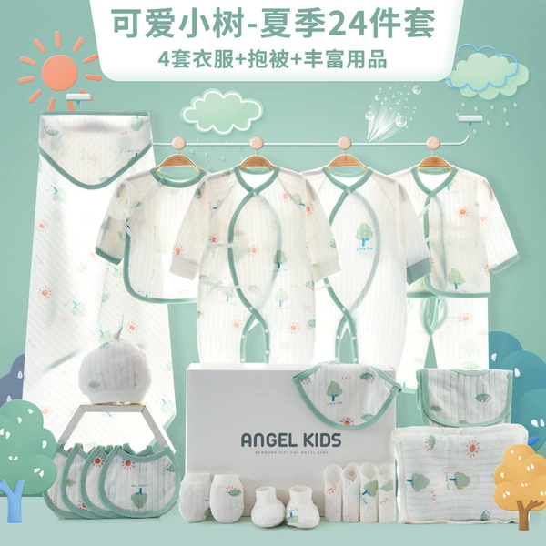 Summer set, gift box, 24 pieces