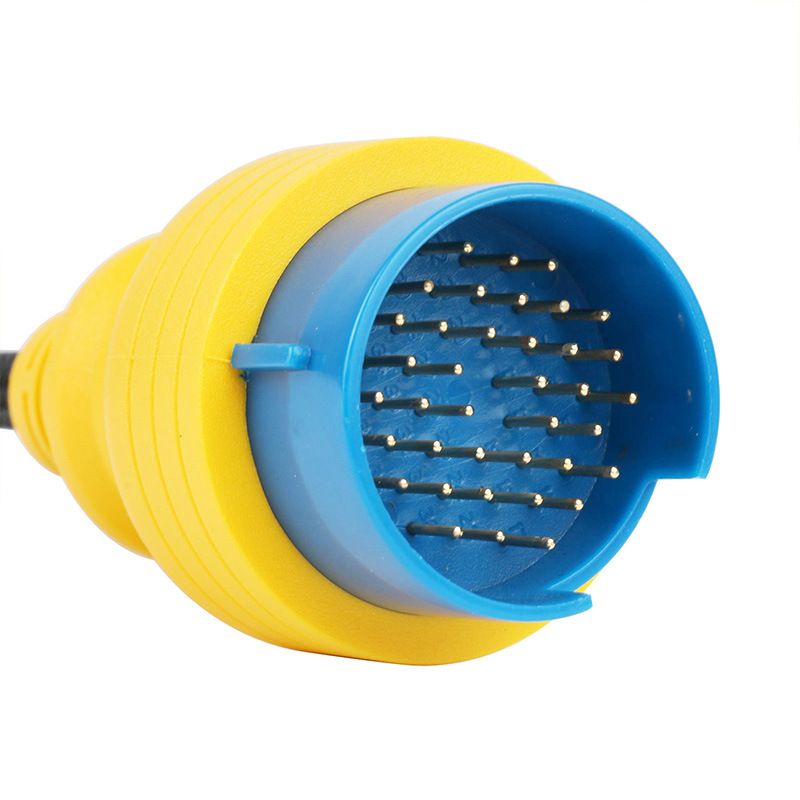 El nilón del cable del adaptador de Mercedes-Benz 38pin del cable del adaptador de AUTOOL OBD alargó el interfaz de diagnóstico 38pin a 16pin