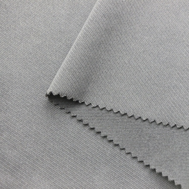 双面斜纹布涤纶弹力氨纶打基布打鸡布双面布罗马布斜纹布服装面料