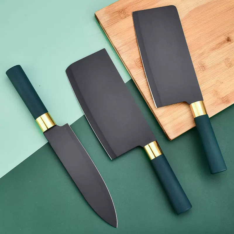 定制款厨房菜刀组合厨具全套不锈钢家用水果刀厨师刀锋利礼品套装