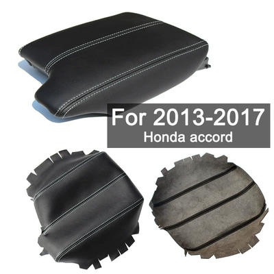 Suitable for 13-17 Honda 9-generation Accord front central armrest box foreskin leather cover interior modification cross-border exclusive
