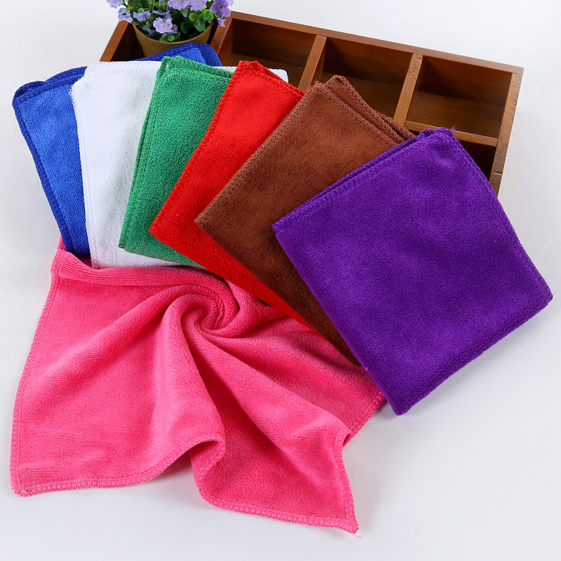 Towel rag, water-absorbent and thickened, special fine fiber dishwashing cloth for cleaning, lint-free, housekeeping, household cleaning, glass cleaning