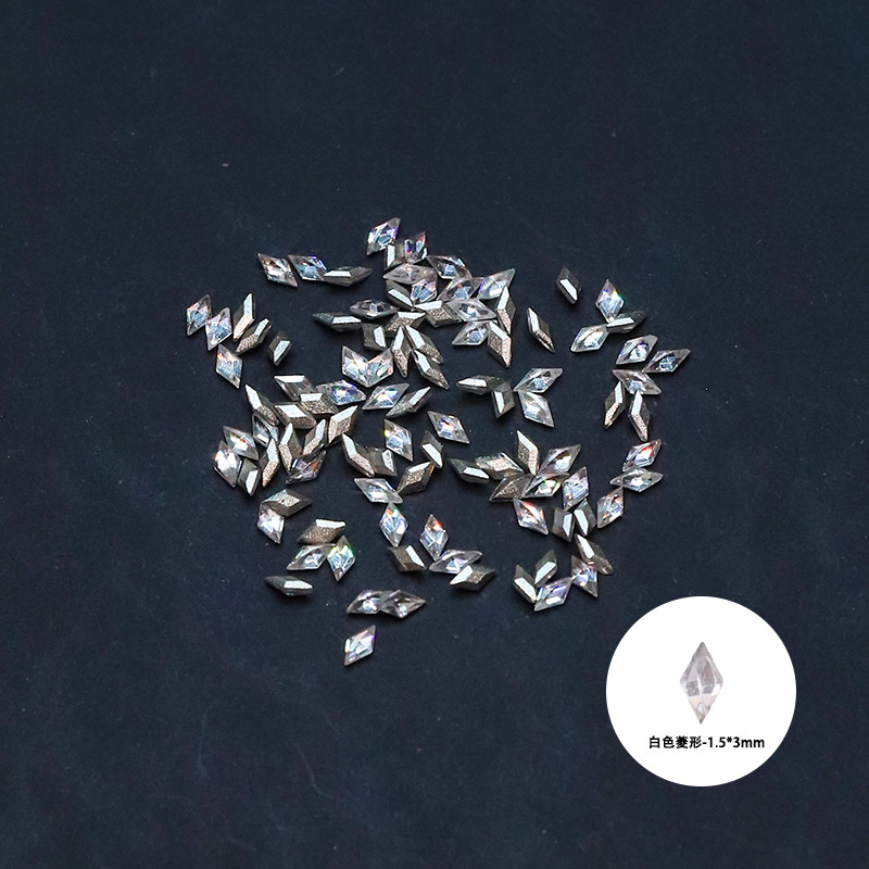 지르콘 화이트 다이아몬드 1.5*3mm [ZX069-15]