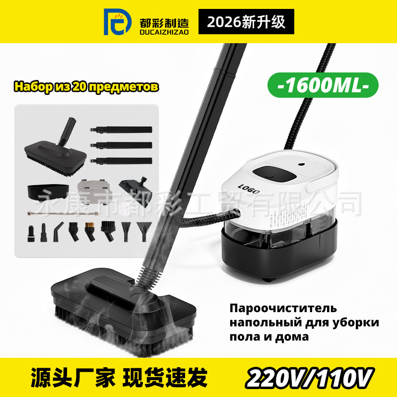 Cross-Border Household Steam Mop High Temperature and High Pressure Steam Cleaning Machine Multi-Function Steam Cleaning Machine 220V 110V