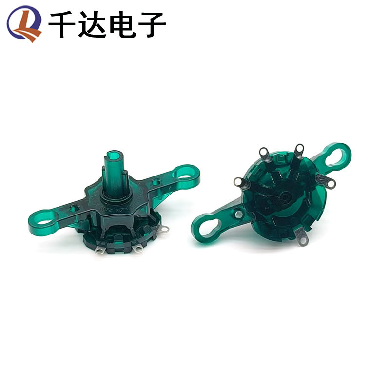 5脚3速电风扇开关五脚三档带摇头台扇调速开关档位旋转选择开关