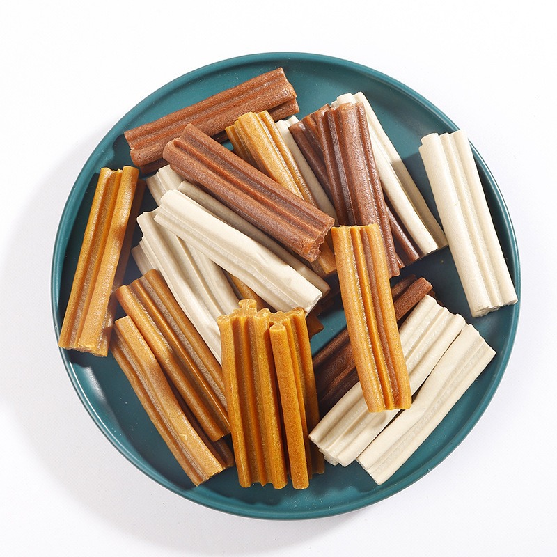 Yahe Dog Cleansing Bone enlatado de seis estrellas Cleansing Barra molar Barra de torsión de sabor mixto Comida para perros Hueso molar Bocadillos para mascotas