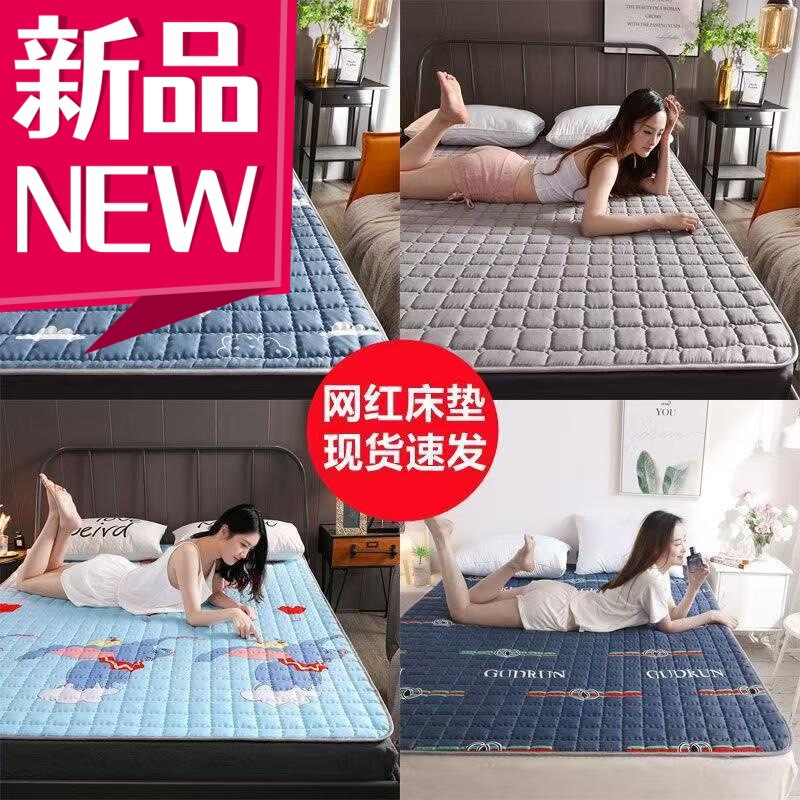 Four Seasons Universal Machine Washable Thin Mattress 1.8-meter Tatami 0.9 Mattress Single-double Student Dormitory Cushion Four Seasons Universal Machine Washable Thin Mattress 1.8-meter Tatami 0.9 Mattress Single-double Student Dormitory Cushion