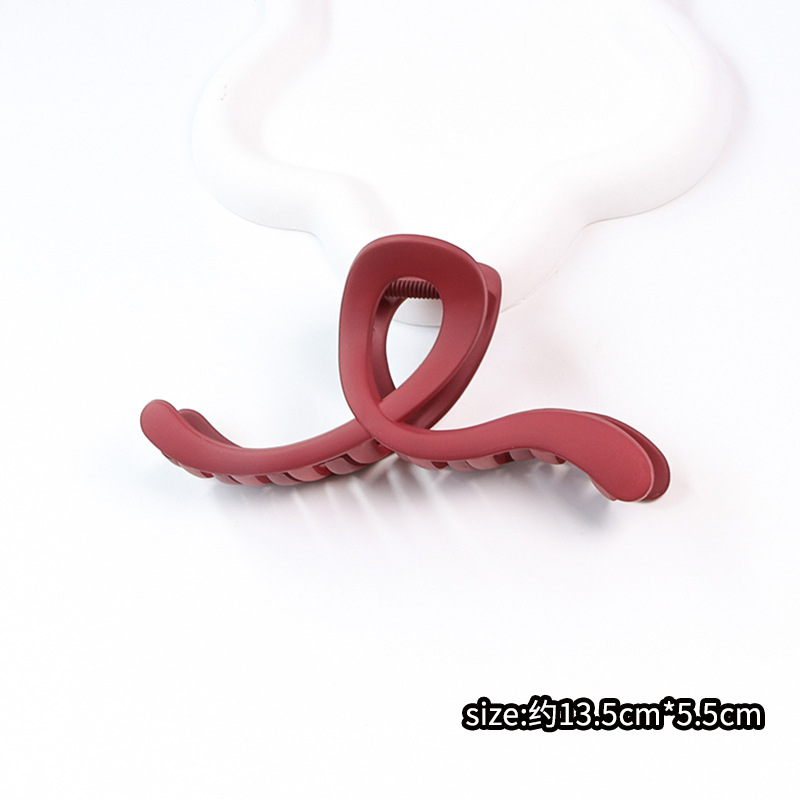 Corea del Sur elegante clip de pelo de las mujeres clip de helado tocado de alto grado horquilla de tiburón clip de pelo grande al por mayor