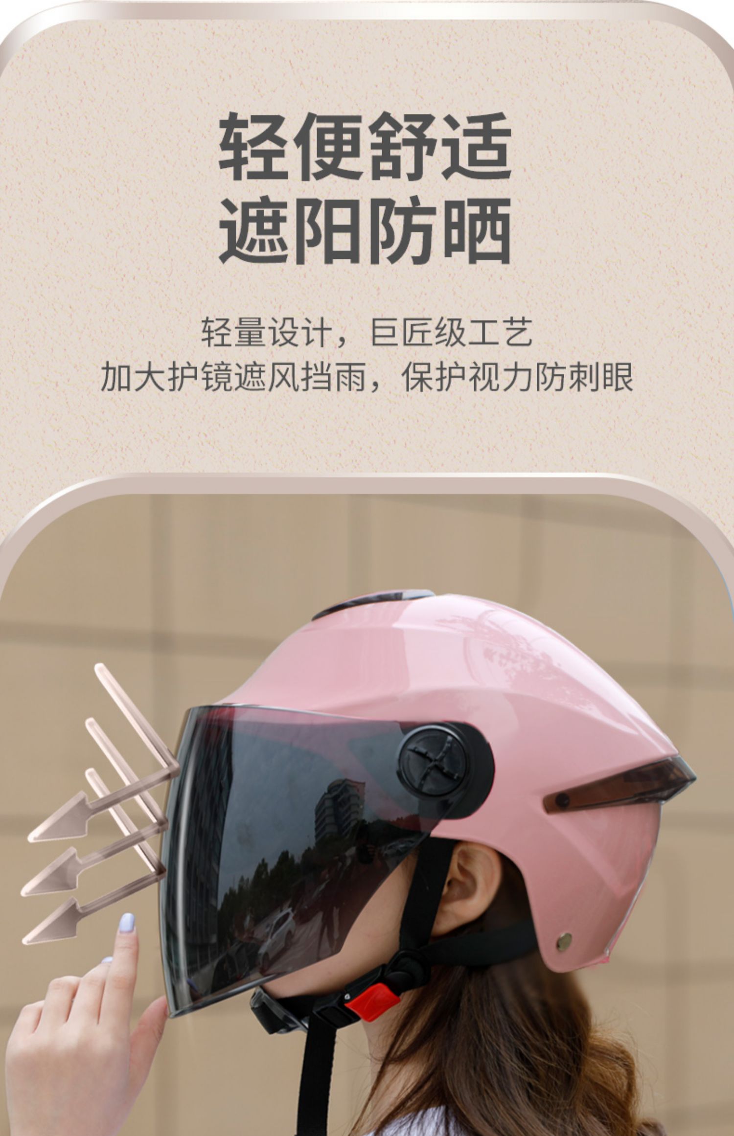 Dfg3C Certified Battery Electric Vehicle Helmet for Women, Summer and All-Season Use, Half Helmet for Men, Motorcycle Safety Helmet