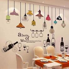 Post sticker bacround wall sticker TV wall wall dining