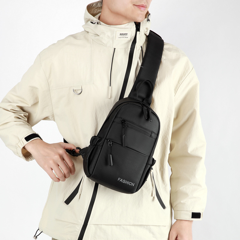 Bolso de pecho para hombres de comercio exterior nueva moda mochila de transporte al aire libre bolsa de hombro casual de bicicleta mochila deportiva