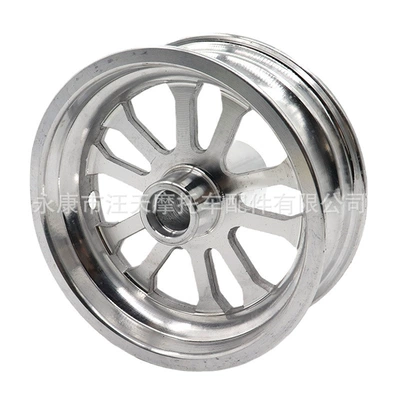 11-inch skateboard electric car tire aluminum wheel hub front 90/65-6.5 rear 110/50-6.5 inch modified accessories (Hub) - 9065-65-front-hub