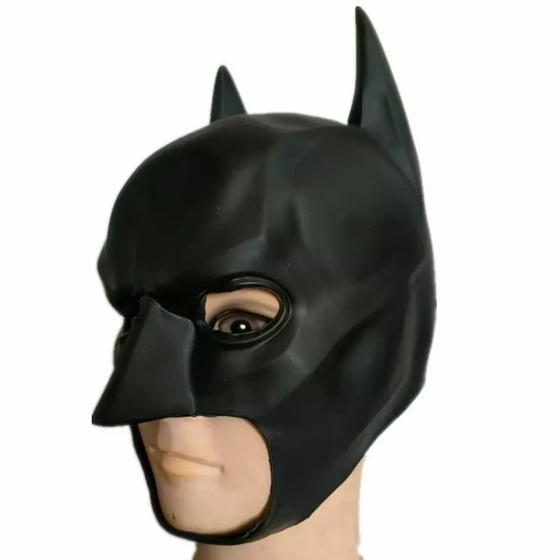 2022新款猫女郎蝙蝠侠搪胶面具头套 猫女面具头套批发DC周边cos