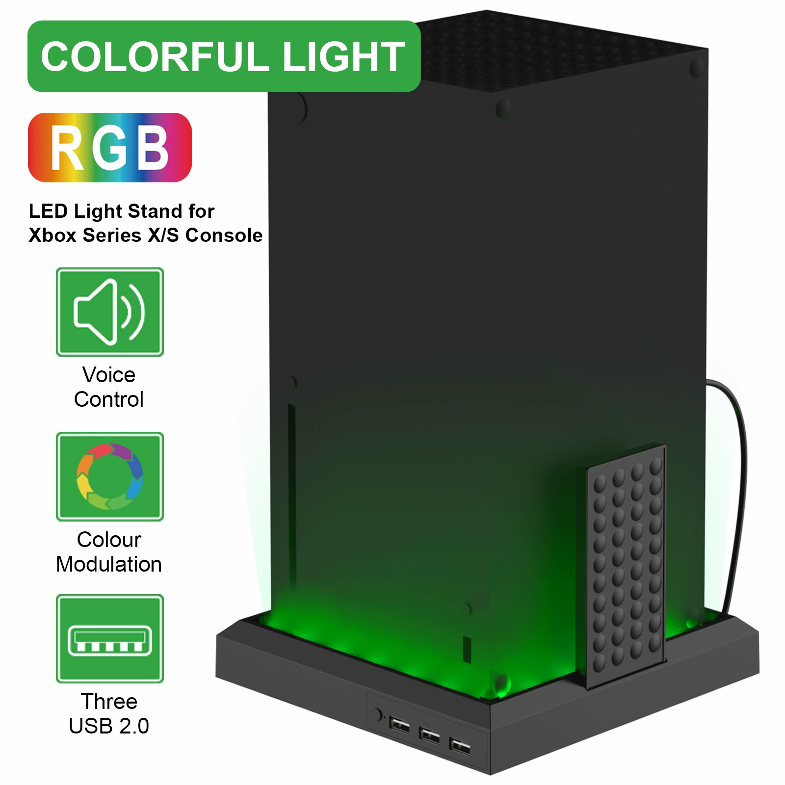 Контроллер Xbox Series X/S с подсветкой RGB, базовый геймплейный аксессуар совместим с PS5 и Xbox