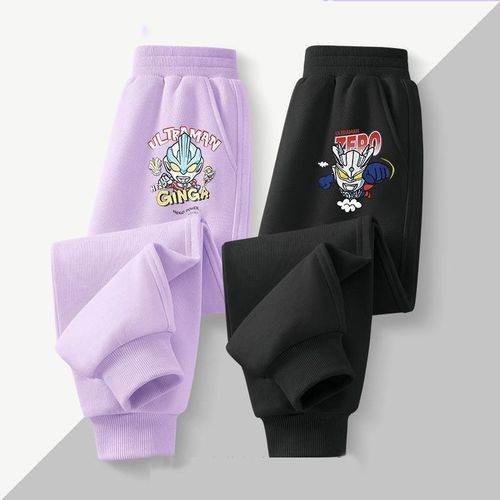 2024 Altman Pants Joggers for Boys, Loose-Fitting New Style Sports Trousers—Kids' Diga & Seveen-Style All-Match Ankle-Tied Long Pants