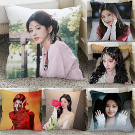 鞠婧祎周边抱枕头图片diy制作明星应援宿舍卧室靠枕靠垫生日礼物