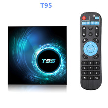 t95机顶盒 全志H616 安卓10 网络播放器 4GB/128G Wifi BT tvbox