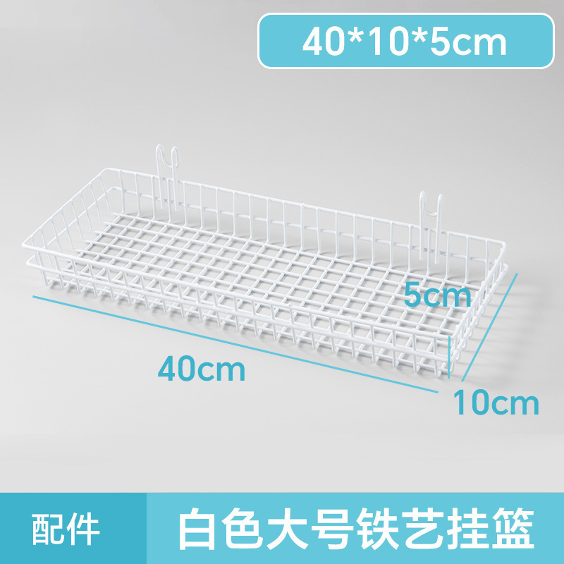 白色铁丝网格网片铁网超市货架铁艺格子网幼儿园照片墙展示置物架|undefined