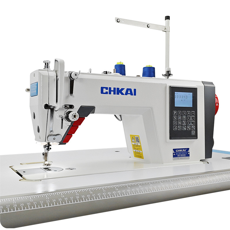 Automático de corte de alambre paso a paso computadora carro plano industrial eléctrico hogar ropa carro silencioso grueso computadora máquina de coser plano