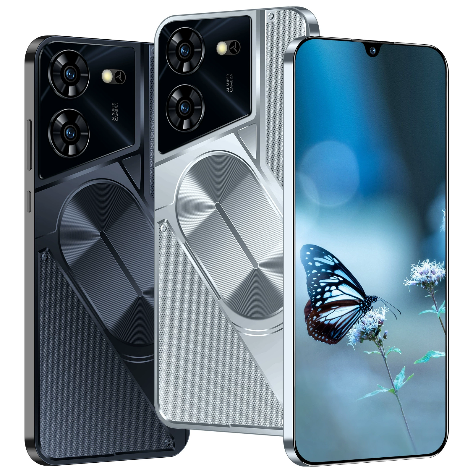 Персонализированный кросс-граничный глобальный смартфон Pova5 Pro с ультракрупным экраном, высоким разрешением, 16+1T источник фабрика (хит продаж)