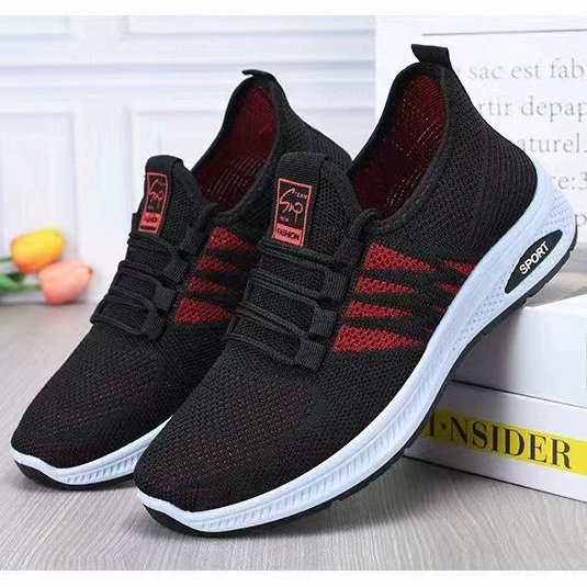 Мужчины, женщины и женщины, Пекин, женская обувь спортивная повседневная мама обувь дышащая нескользящая и износостойкая подошва модная корейская обувь для бега