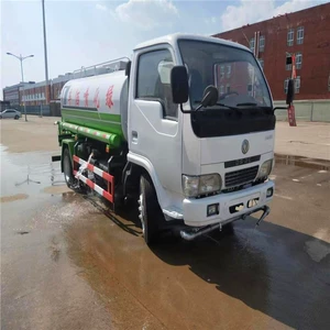 Second-Hand 5-Ton Blue Plate Sprinkler Truck with Procedures, Factory Direct Sales, Urban Blue Plate Sprinkler Truck, Good Condition, Price Discount