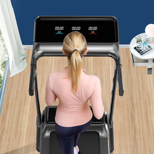 Household Large Screen Treadmill Foldable Electric Treadmill Multifunctional Silent Indoor Fitness Treadmill