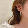 Demi-season advanced long earrings, 2022 collection, light luxury style, high-quality style, city style