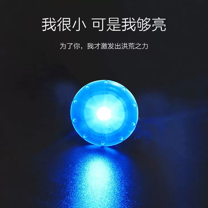 批发运动跑步灯LED闪光鞋夹灯迷你夜跑警示灯便夹露营帐篷灯