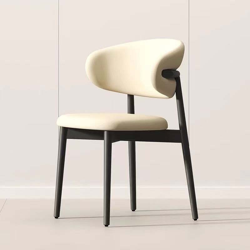 Dining Chair for Home Use, Modern Hotel Simple Chair with Backrest, Light Luxury Internet Celebrity Nordic Dining Table Chair, Leisure Restaurant Backrest Chair