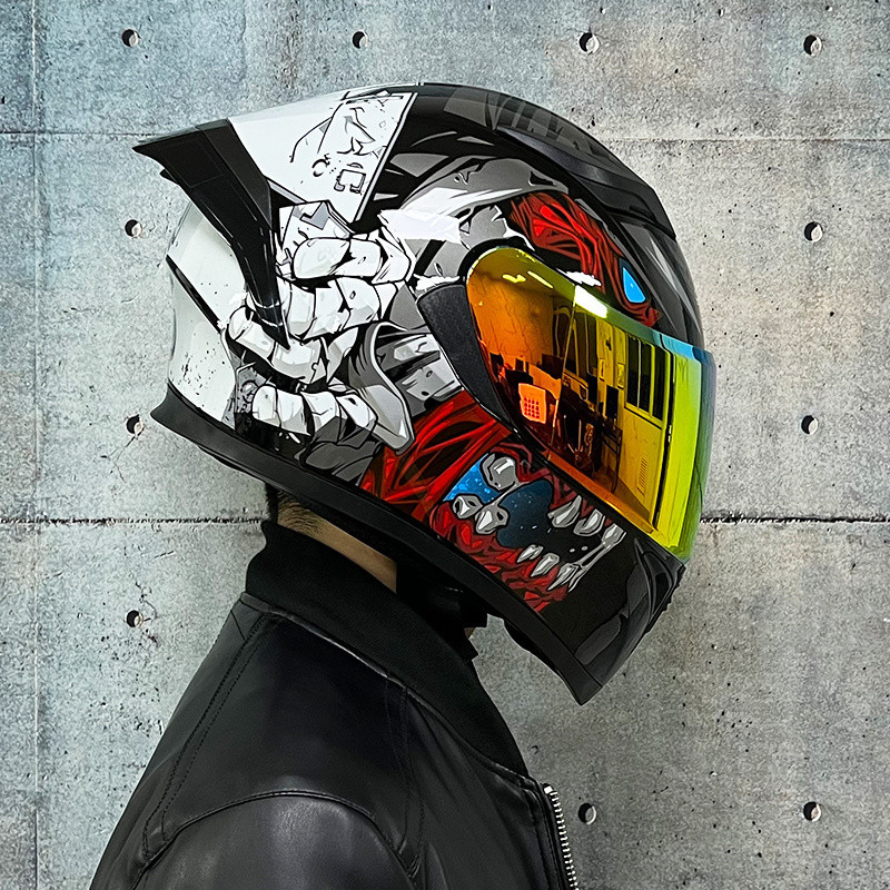 화이트 매드 데몬 티타늄 딥 레드 + 테일 윙 (핫 모델)